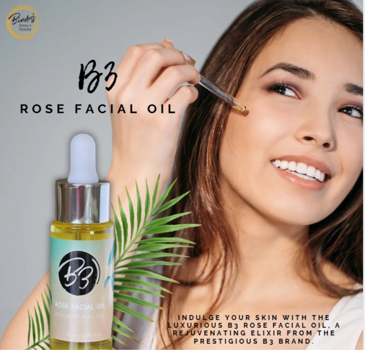 B3 Rose Facial Oil - 60ml