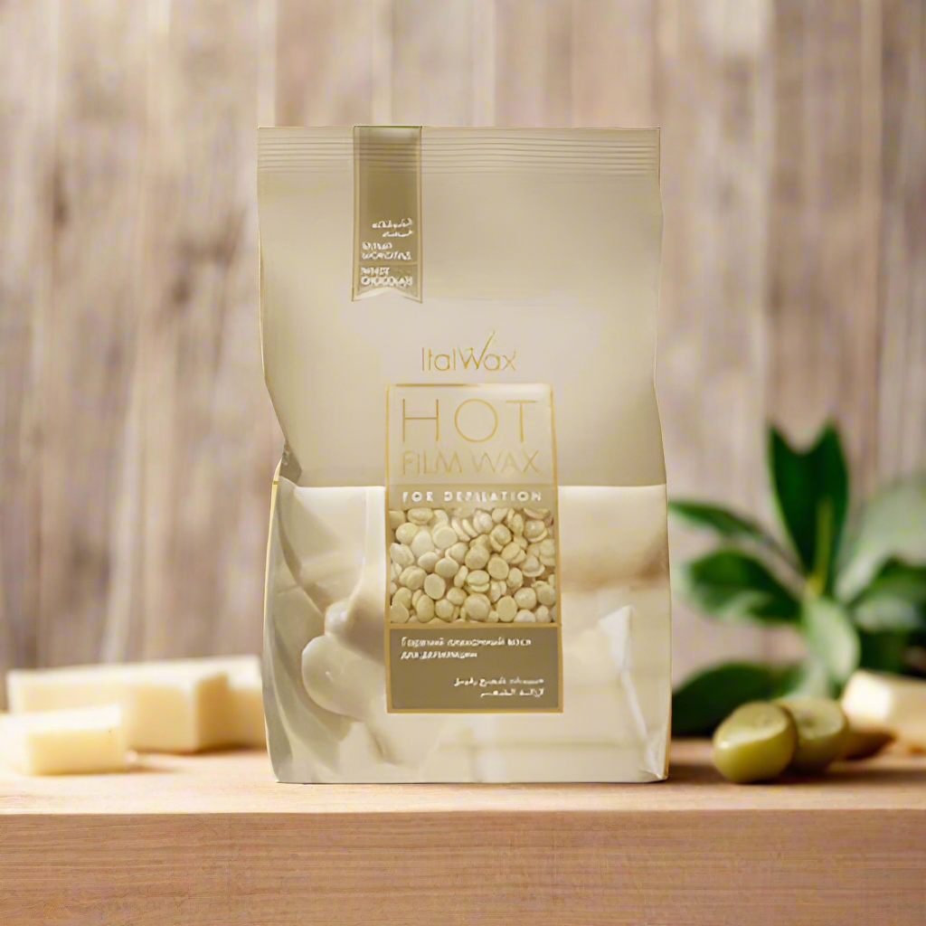 ITALWAX - HARD WAX WHITE CREAMY CHOCOLATE - 1KG Bag ( 6Kgs)