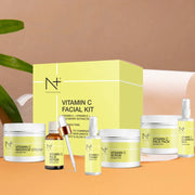 N+ Professional , Vitamin C Facial Kit, With Vitamin C + E + Acai Berry Extracts, Radiant Skin Awaits 165ml +165gms