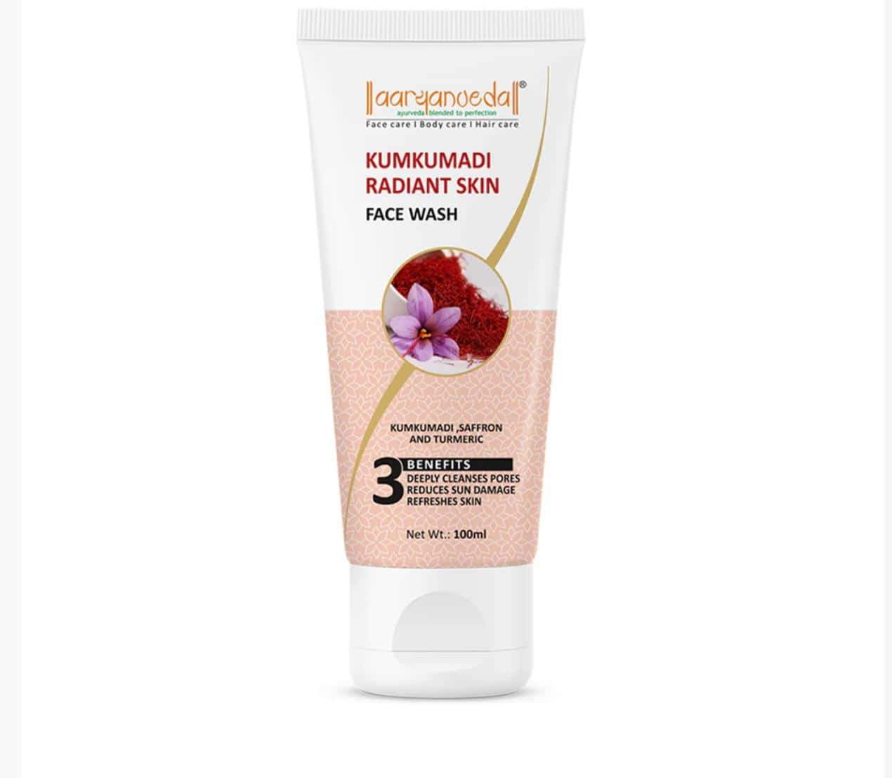 Aryanveda Kumkumadi Face Wash - 100ml