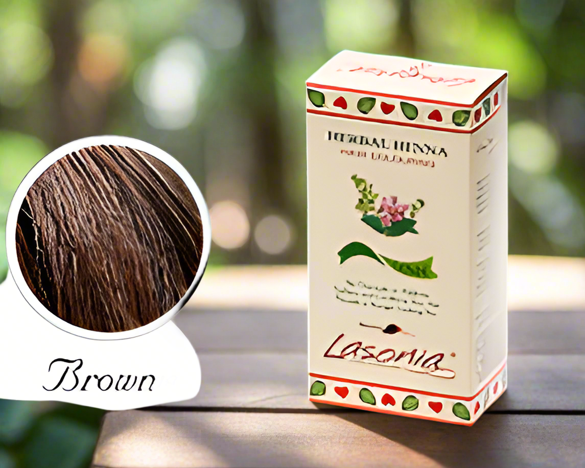 LASONIA Brown Hair Henna - 100g