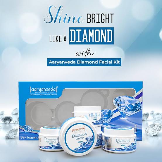 Aryanveda Diamond Facial Kit - 210g