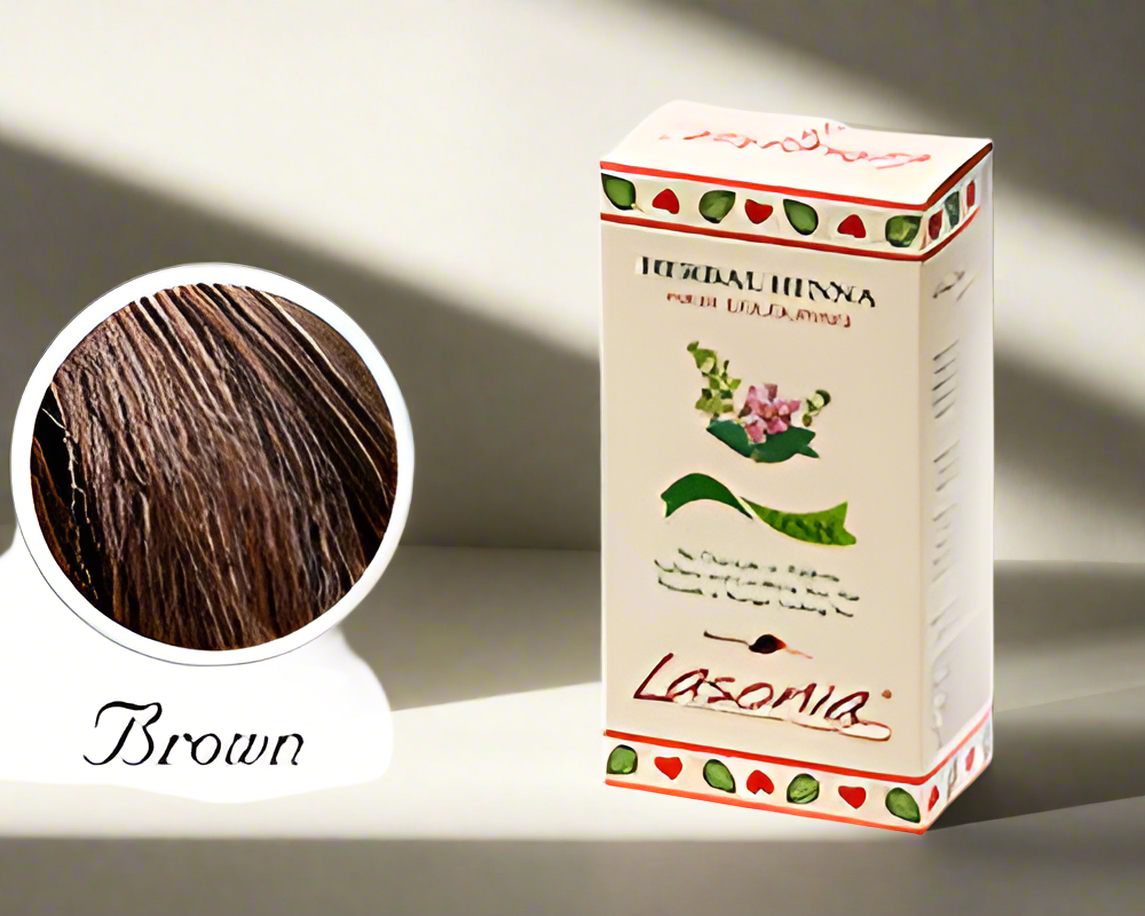 LASONIA Brown Hair Henna - 100g