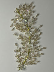 Elegant bead hair accessory