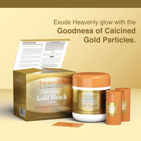 Aryanveda 24 Carat Gold Bleach Cream (450gm)
