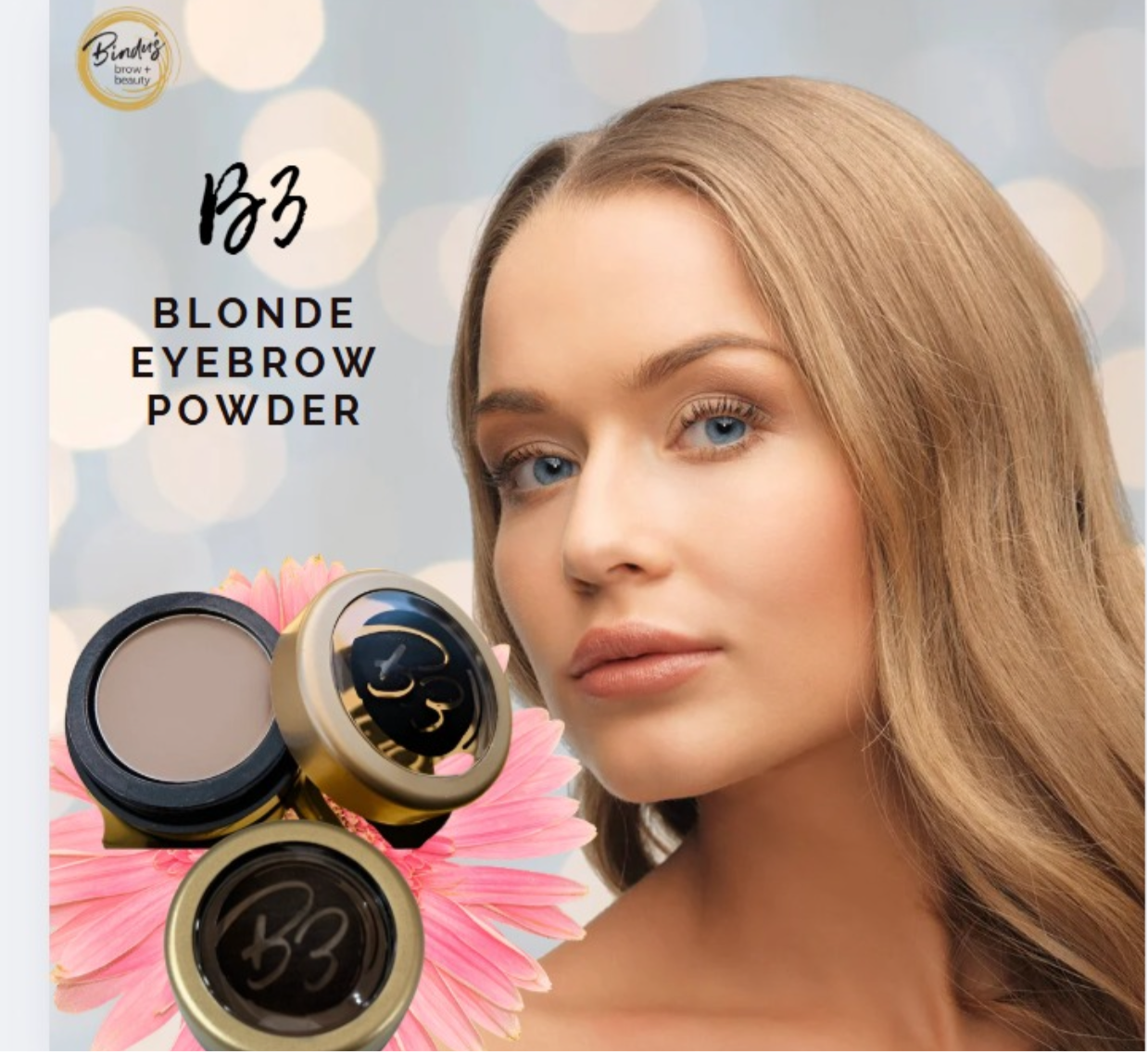 B3 Blonde Eyebrow Powder - 3g