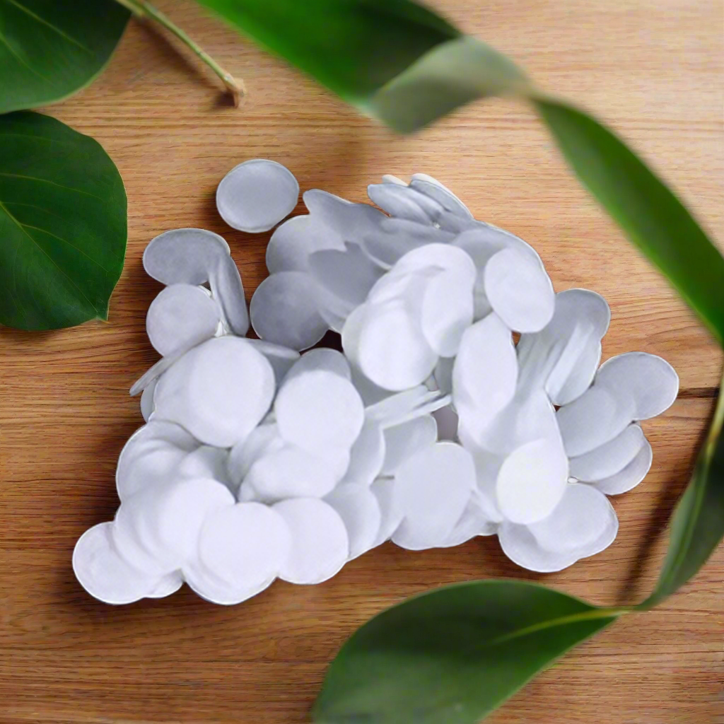 100pc Non-Woven Round Cotton Microdermabrasion Filters - 20mm