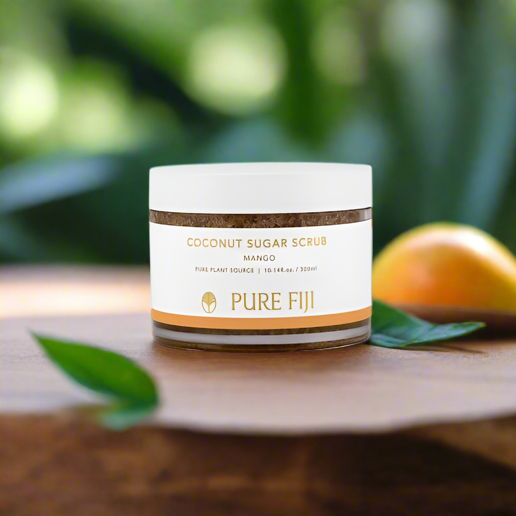Pure Fiji Sugar Rub 300ml Mango