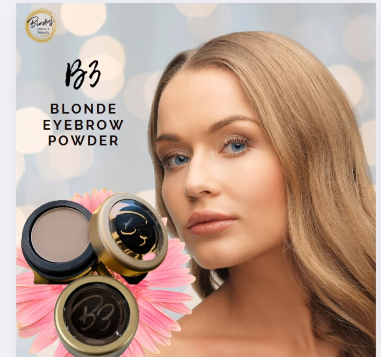 B3 Blonde Eyebrow Powder - 3g