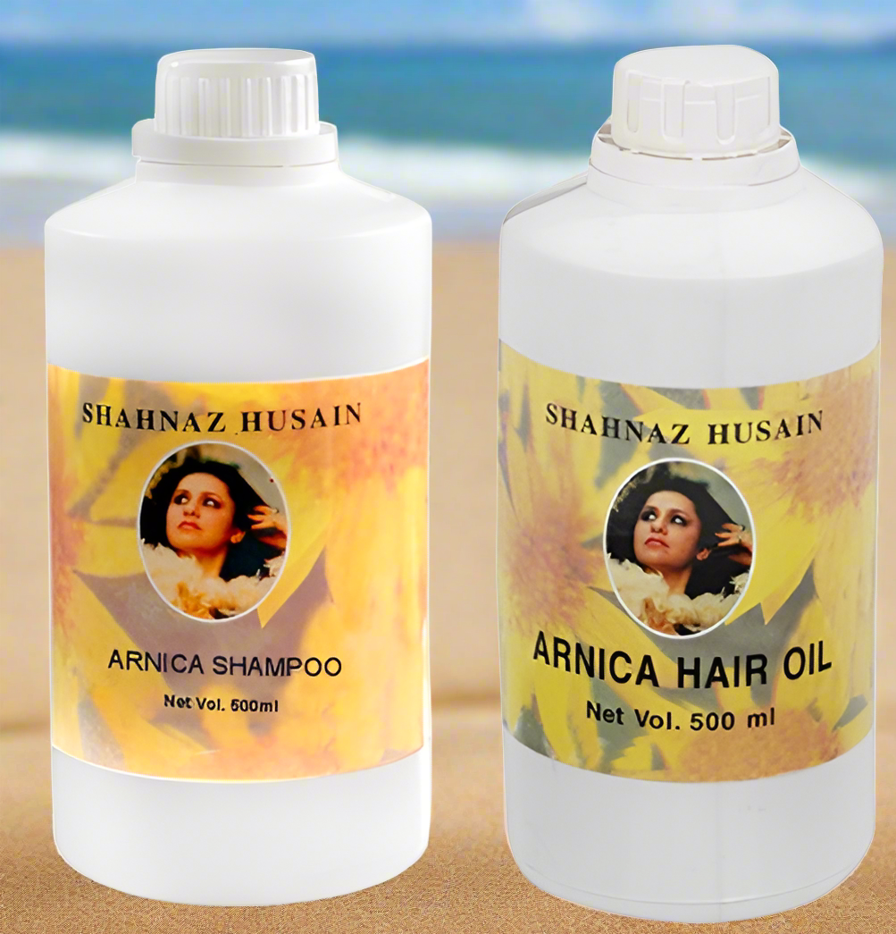 Shahnaz Arnica Hair Care Kit Hair Loss & Damage Hair ( Shampoo and Oil)