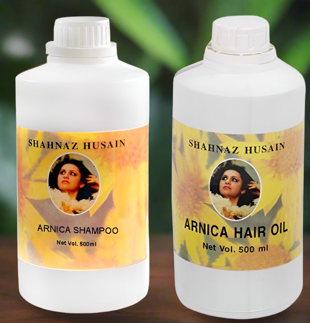 Shahnaz Arnica Hair Care Kit Hair Loss & Damage Hair ( Shampoo and Oil)