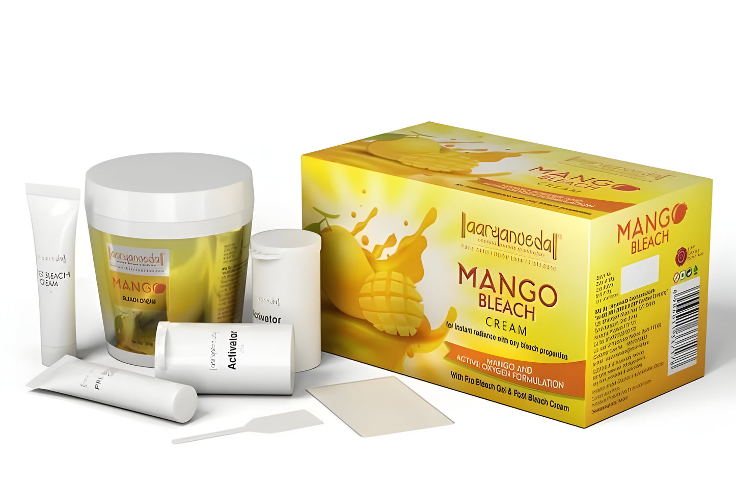 Aryanveda Mango Bleach Cream - 276g