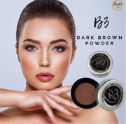 B3 Dark Brown Eyebrow Powder - 3g