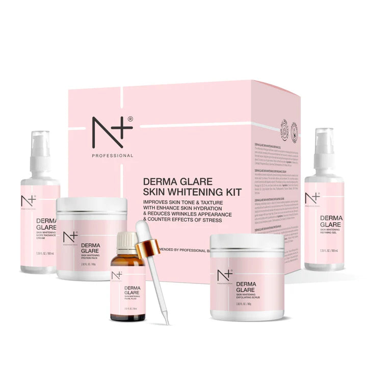 N+ Derma Glare Skin Whitening Kit- 390 gm