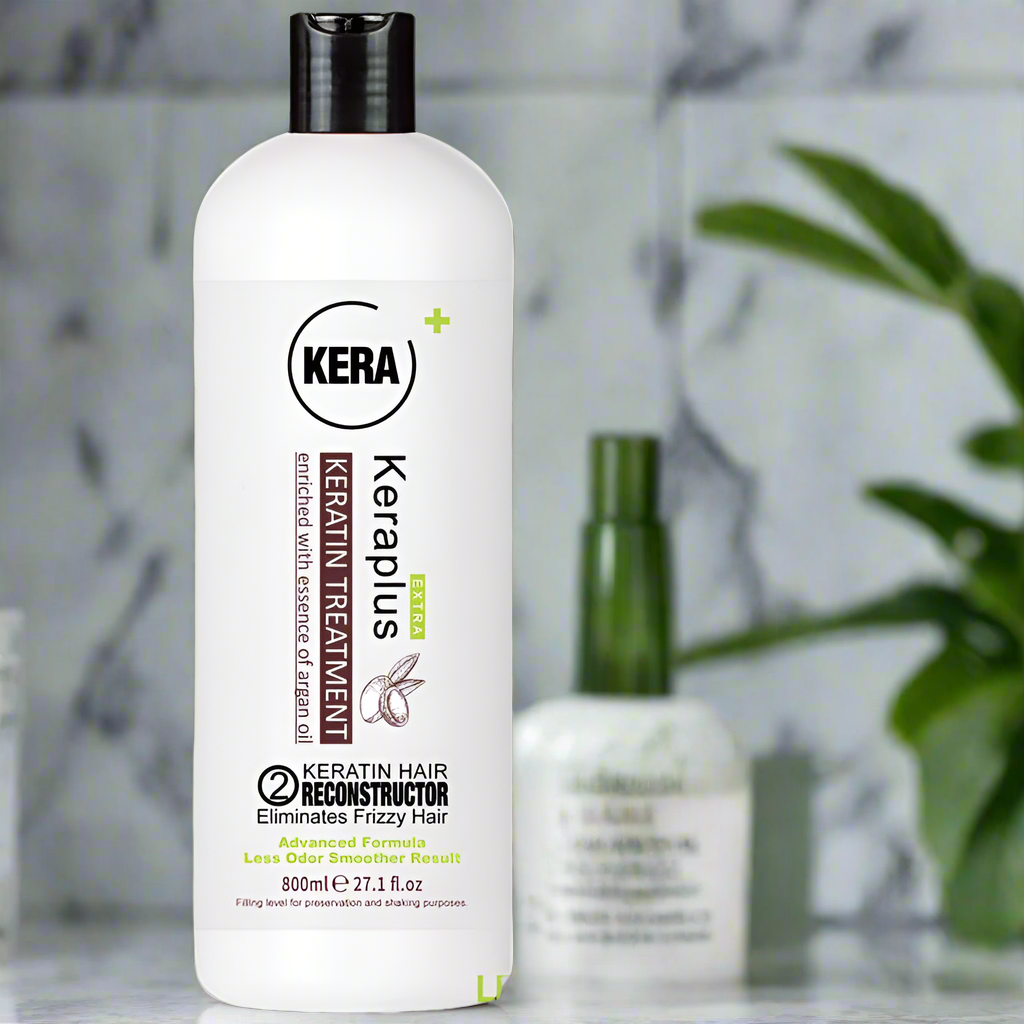 🌟 KERA+ Keraplus Extra Keratin Treatment with Argan Oil Essence 800ml