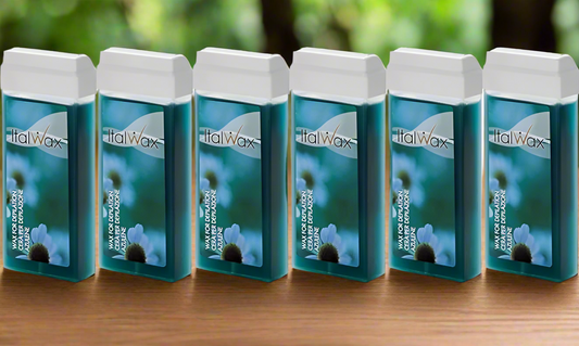 Ital Wax Cartridge Roll on Azulene 100gms   - 6 pieces