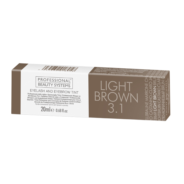 PBS Light Brown Eyelash & Eyebrow Tint 20ml