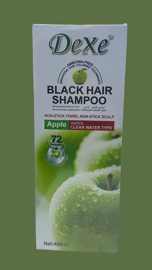 Dexe Hair Colour Shampoo Black -400mls ( Ammonia Free)