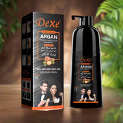 Dexe Argan oil Hair Colour Shampoo - Dark Brown ( Ammonia Free)