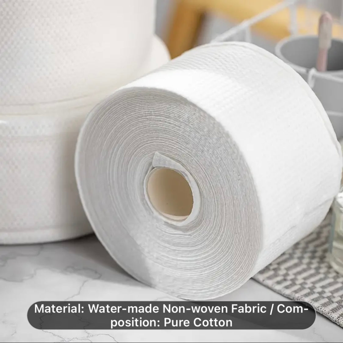 Disposable Facial Wipes roll ( pack of 80)