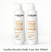 Luxliss Keratin Daily Care Set 500ml