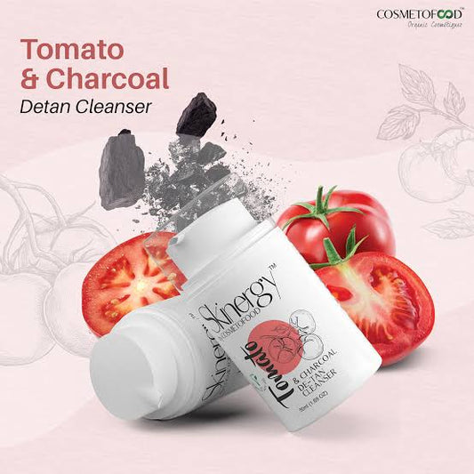 SkinEnergy Tomato and Charcoal De-Tan Cleanser - 50ml