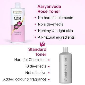 Aryanveda Rose Toner - 1L