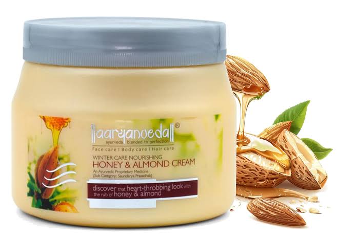 Aryanveda Honey and Almond Cream - 400g