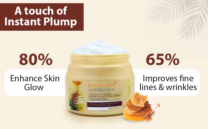 Aryanveda Honey and Almond Cream - 400g
