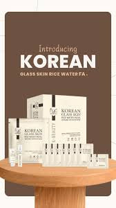 Fyc Korean GLass Glow Skin Rice Water facial Kit 915gm