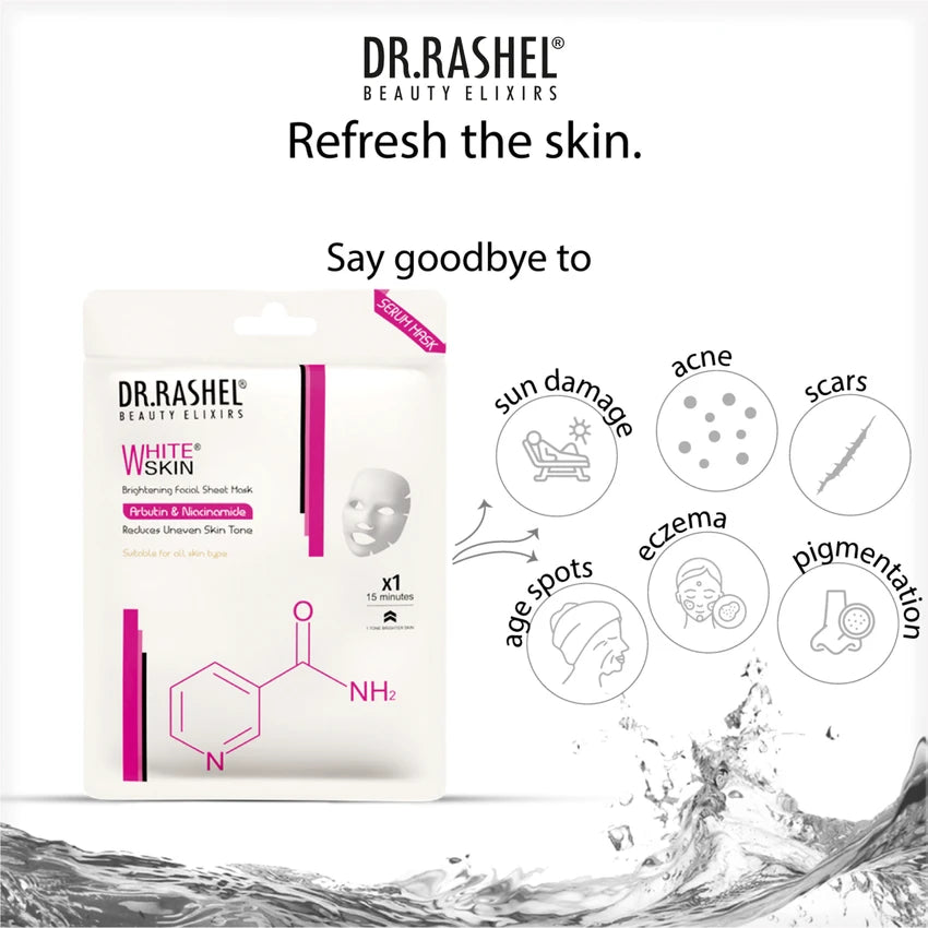 Dr. Rashel Sheet Mask Arbutin & Niacinamide