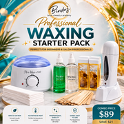 Professional Waxing Starter Kit – Complete Salon Wax Kit with Heater, Roll-On System & ItalWax Cartridges