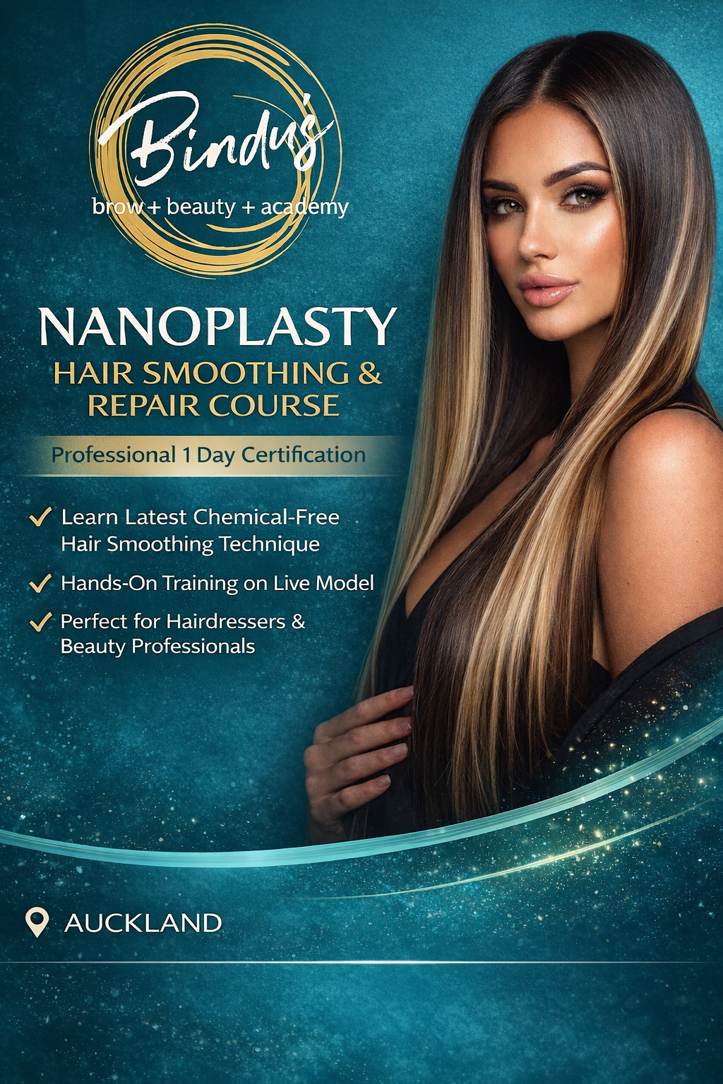 Nanoplasty Hair Smoothing & Repair Training

Professional Certification Course
By Bindu’s Beauty & Academy