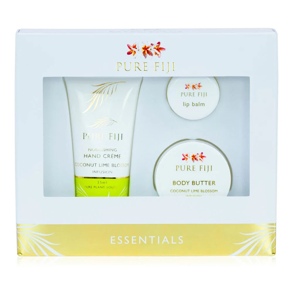 Pure Fiji Christmas Pack Essential Lime Blossom