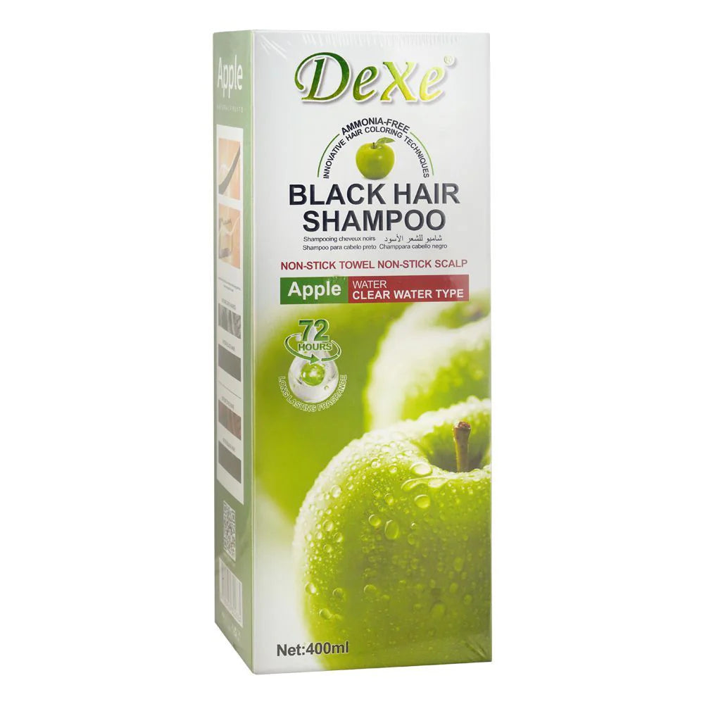 Dexe Hair Colour Shampoo Black -400mls ( Ammonia Free)