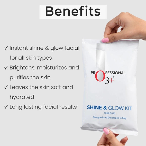 O3+Professional Shine and Glow Facial Kit