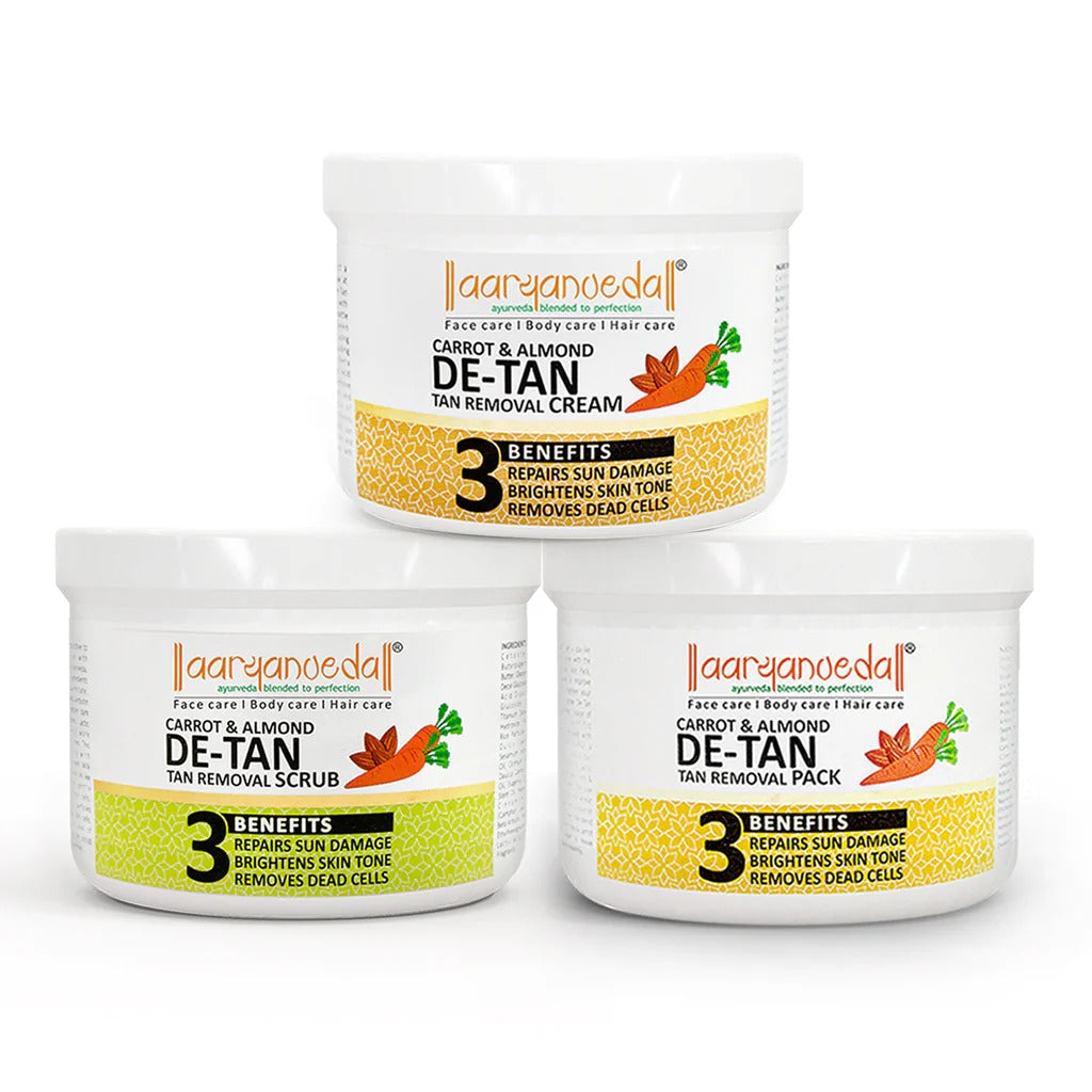 Aaryanveda De-Tan Combo For Instant Tan Removal