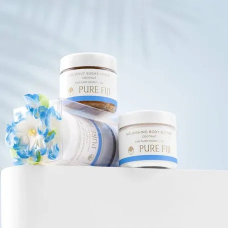 Pure Fiji Xmas Body Butter &Sugar Rub- Mini -Coconut