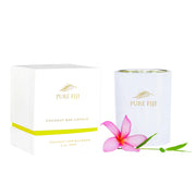 Pure Fiji Palm Collection Gift Pack- Coconut Wax Candle (100oz) Lime Blossom