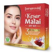 ARYANVEDA Kesar Malai Facial Kit for Glowing Skin 45 ml ( Pack of 3 )