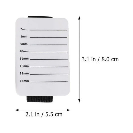 Individual Eyelash Extension Hand Plate Holder Lash Tray Strip Palette 7mm to 14mm
