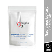 O3+ Radiance Luxury Facial Kit For Glowing and Luminous Skin | 37g+ 7ml