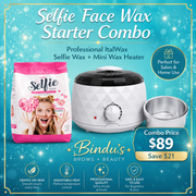 Selfie Face Wax Starter Combo | 500ml Digital Wax Heater + Film Wax NZ