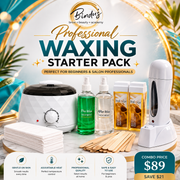 Professional Waxing Starter Kit – Complete Salon Wax Kit with Heater, Roll-On System & ItalWax Cartridges