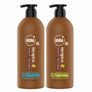 Cynos Kera Plus Keratin Daily Shampoo and Conditioner Set, 1000 ml Each