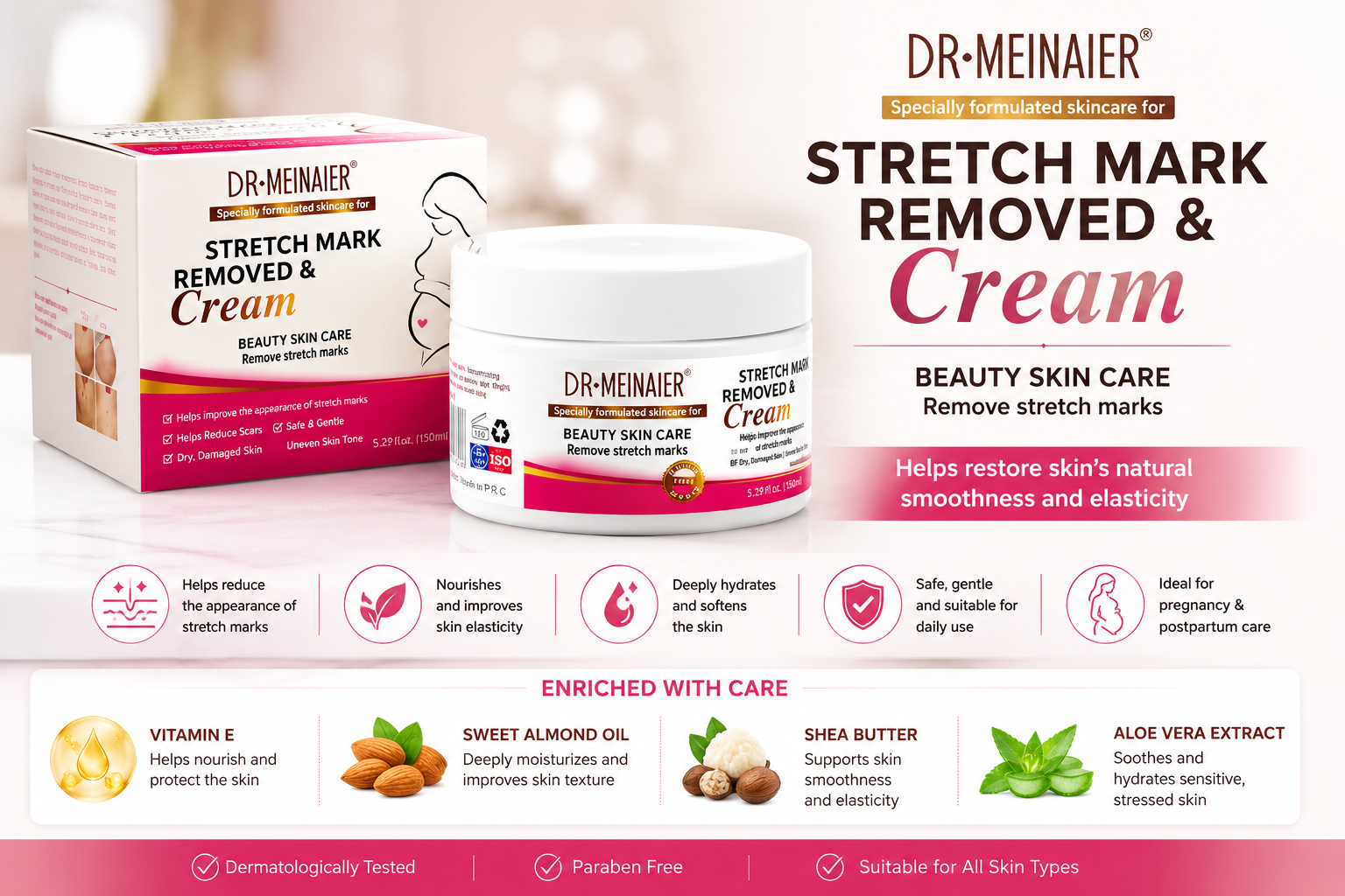 DR. Meinaier Stretch Mark Removed Cream 150gm