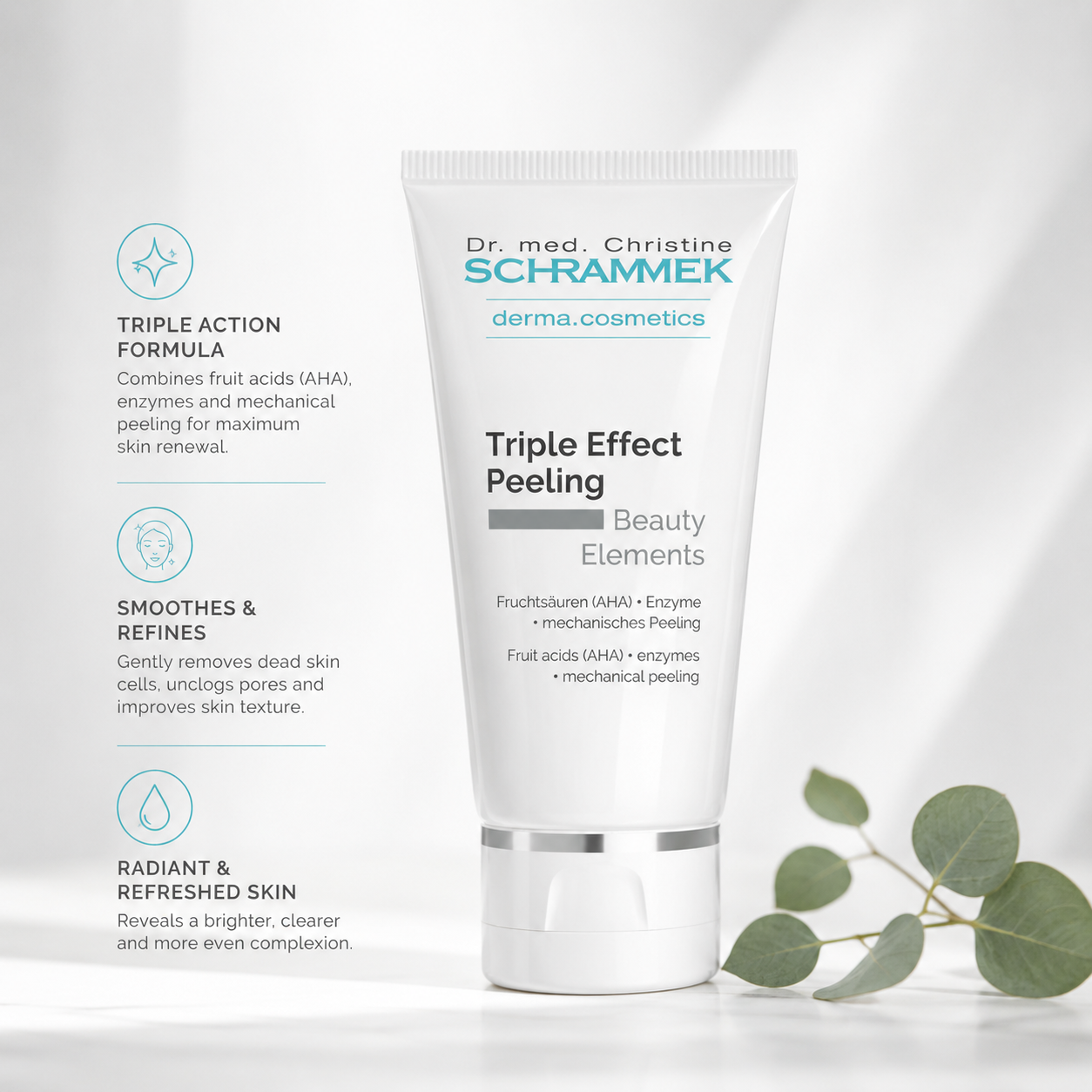 Dr Schrammek’s Triple Effect Peeling, 50ml