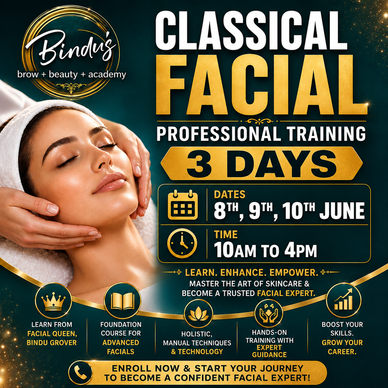 ✨ Classical Facial Professional Training 3 Days Course