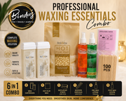 Waxing Starter Combo Kit, 6 in 1 Professional Salon Waxing Essentials