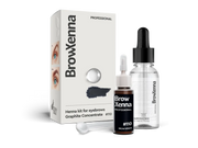 BROW HENNA KIT WITH HYALURONIC MIXING BASE INCLUDED 110 Graphite